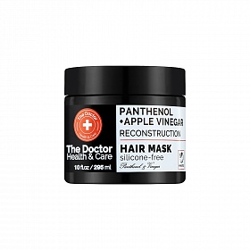 The DOCTOR Health&careat jaunojoša matu maska ar pantenolu un ābolu etiķi, 295 ml